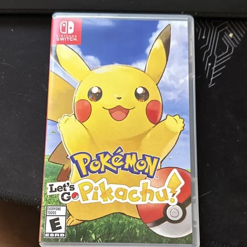 Nintendo Pokemon Let's Go Pikachu Multiplayer Nintendo Switch Game 2018 (CIB)