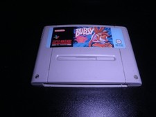 SNES -  bubsy - cart