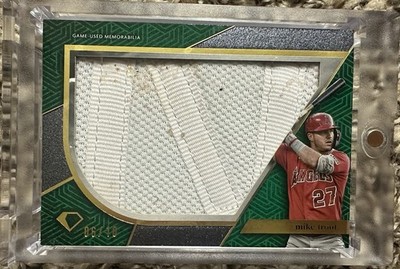 2024 Diamond Icons Preeminent Pieces Mike Trout Game Used Shoe Relic #6/10