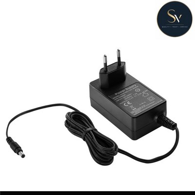 AC/DC Netzteil 12V 3A Adapter mit 1,5m Kabel für externe Geräte - Schwarz
