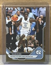 2025 26 BOWMAN U NOW #70 CALEB WILSON NORTH CAROLINA Gold Parallel 9/50