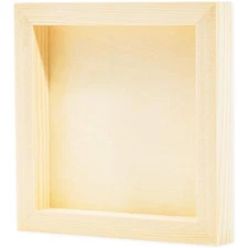 Wood Panels for Painting - 6 Pack, 6x6 in - Unfinished Square Wood Panels for...
