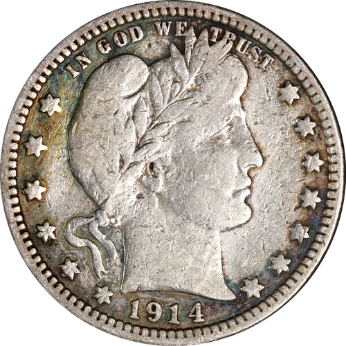 1914-P Barber Quarter