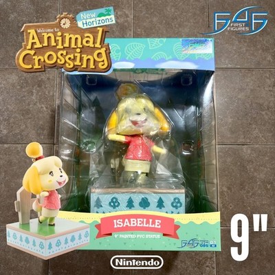 NEW 2026 ISABELLE Animal Crossing New Horizons 9'' PVC Statue First 4 Figures F4F