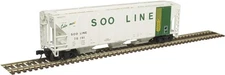 Atlas N Scale PS-2 4427 3-Bay Covered Hopper Soo Line (Beige/Green) #70188