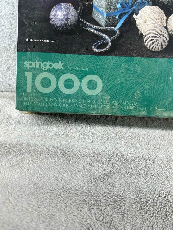 Springbok CHRISTMAS KITTENS Jigsaw Puzzle 1000 Pieces 24x30” Hallmark SEALED - Image 2 of 4