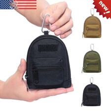 Tactical EDC Wallet Coin Purse Hiking Key Card Holder Military Bag for Men Pouch