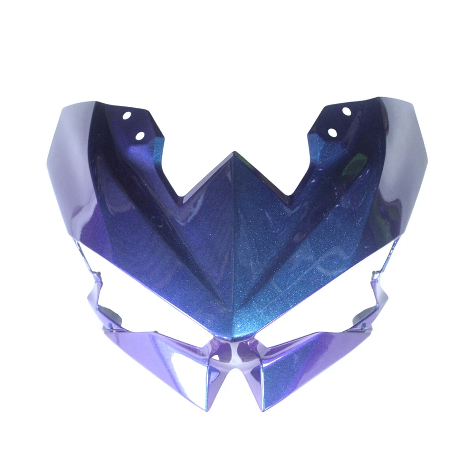 Kit de carenado azul púrpura + tanque para carrocería Kawasaki Ninja 500 2024 2025 EX500 Foto 3 de 4