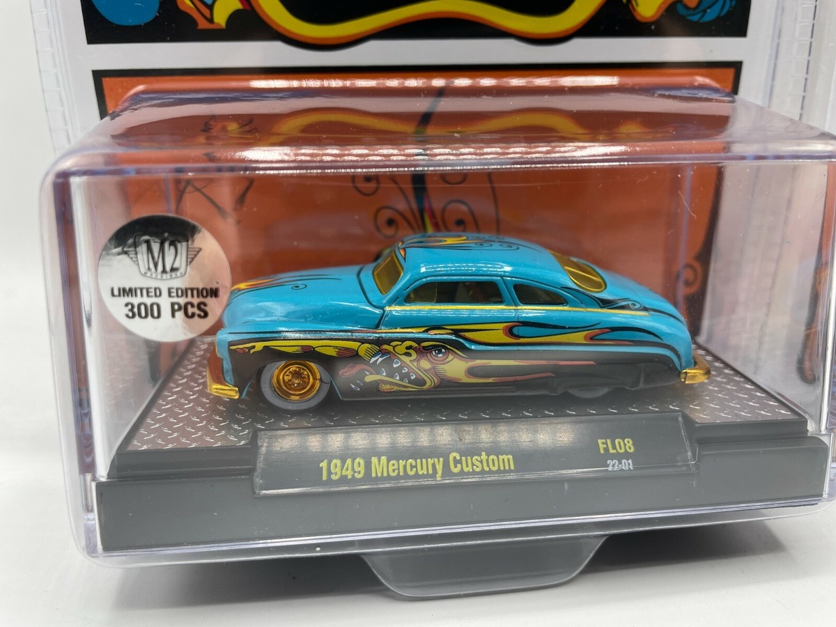 2022 M2 Machines Toy Fair Chase and Regular Pair 1949 Mercury