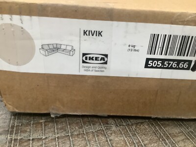 Ikea KIVIK COVER SLIPCOVER FOR Corner Section  Gunnared Beige 505.576.66