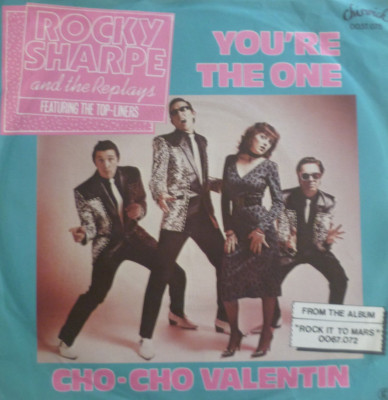 7''1980 MINT-! ROCKY SHARPE & THE REPLAYS You´re The One