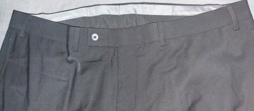 Calvin Klein Mens Jerome X Slim Fit Dress Pants Black 40x29 - Picture 2 of 5