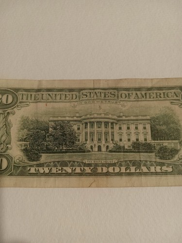 VINTAGE 1993 SERIES $20 DOLLAR BILL FEDERAL RESERVE NOTE Old Design - Picture 7 of 9