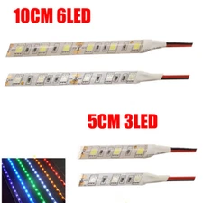 2PC 5050 LED Strip Light DC 12V Car Caravan White Blue Red Green Pink Waterproof