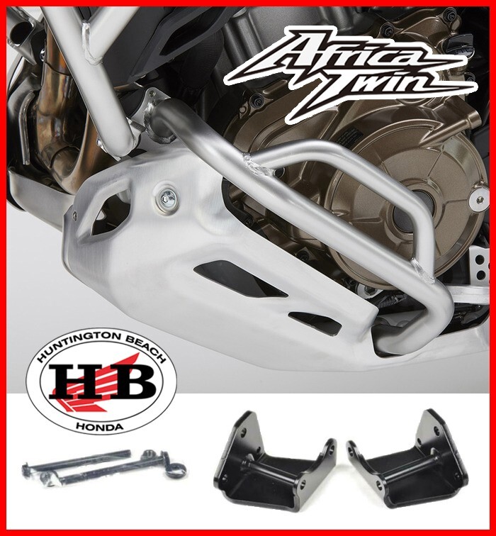 HONDA OEM ENGINE GUARD 2020-2025 AFRICA TWIN + ATTACHMENT KIT