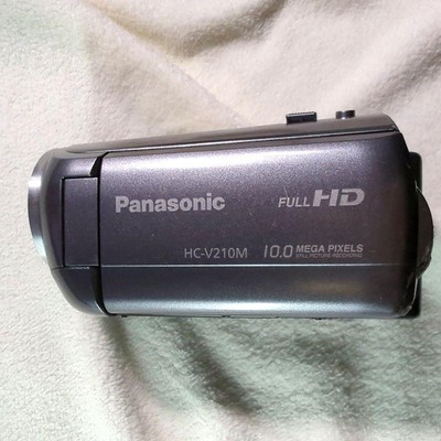 【動作ＯＫ】 Panasonic　HC-V210M Amazon.co.jp: パナソニック デジタルハイビジョンビデオカメラ