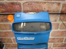 VINTAGE BLUE 3D VIEW MASTER WITH People Of Many Lands Not For Resale