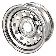 Jante Modular Chromé 7x15 ET13 5x114.3 pour tuning custom et restauration auto