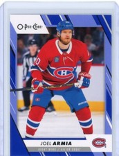 2023-24 O-Pee-Chee OPC Joel Armia Blue Border - Montreal Canadiens
