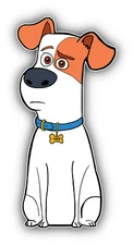 The Secret Life of Pets Cartoon Max Sticker Bumper Decal - ''SIZES''