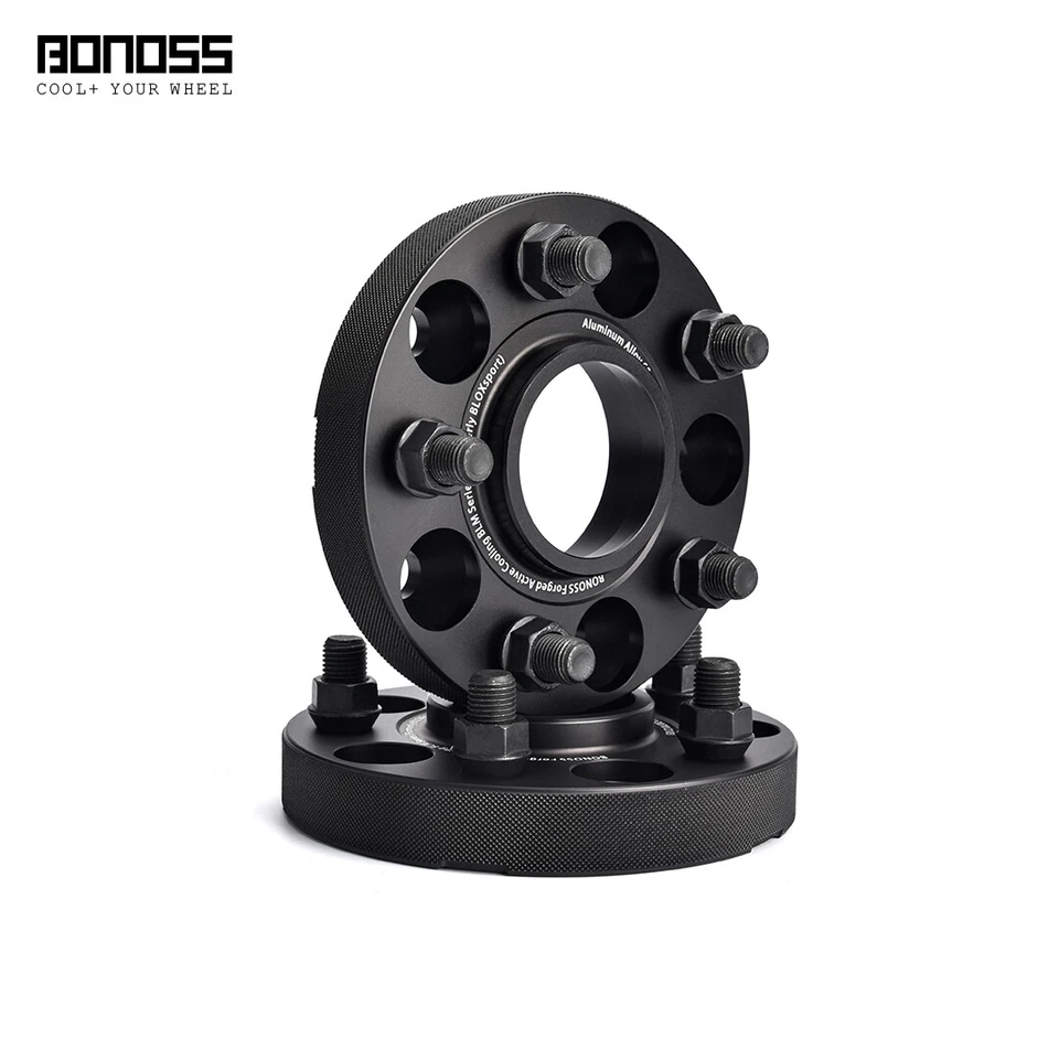 Espaciadores de rueda BONOSS 4 piezas 25 mm 5x120 CB67 para Cadillac CT5 CT5-V CT6 CTS XT4 XTS Foto 2 de 4