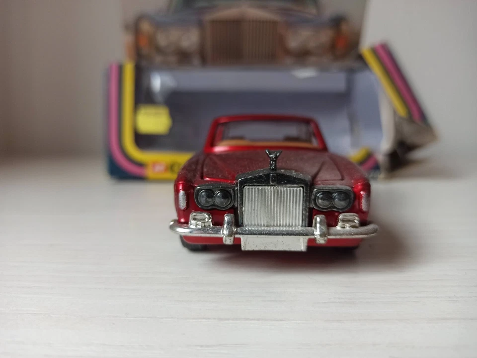 CORGI TOYS 279 ROLLS ROYCE Corniche ROSSO SCURO SCALA 1/36 nuova - Immagine 3 di 4