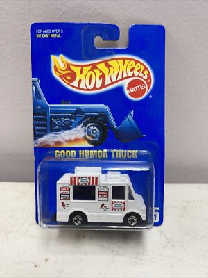 1991 Hot Wheels Blue Card Collector No 5 Good Humor Truck