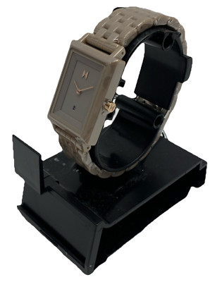 MVMT Women's Signature Square Ceramic Toffee Bracelet Wrist Watch 26mm 28000206