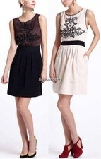 NEW Anthropologie Open-Air Theater Dress by LeifNotes  Size 4-6-8-12