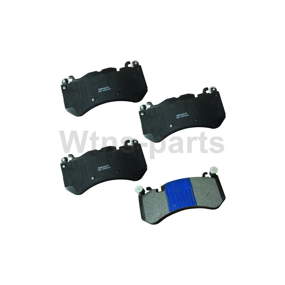 Juego de pastillas de freno de disco delanteras traseras BENDIX para Mercedes-Benz C63 AMG 2008-2013 Foto 4 de 4