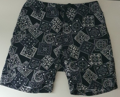 SS15 Supreme Bandana Ceinture Court TAILLE S Short Noir - Photo 4 sur 10