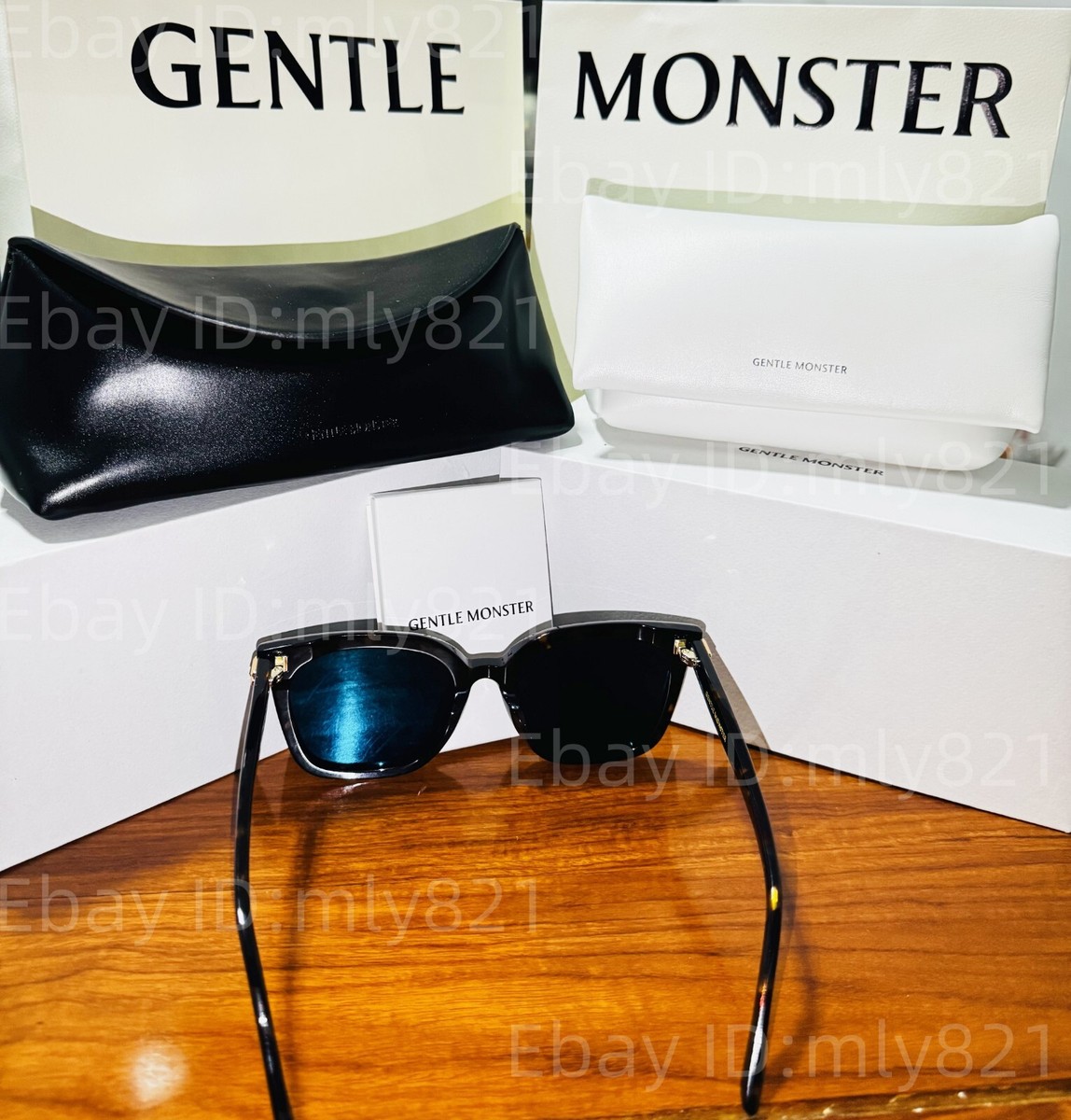 Gentlemonster New Her T1 Unisex Sunglasses Oversized Brown Frame