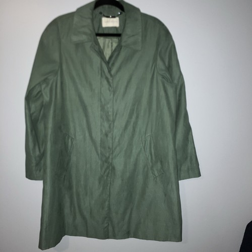Appleseed's women's size 2XL Green Blend Liner green collar button up Jacket