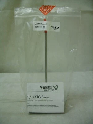 VERIS INDUSTRIES TFDHR00 DUCT MOUNT TEMPERATURE SENSOR 8" Brand New / Sealed