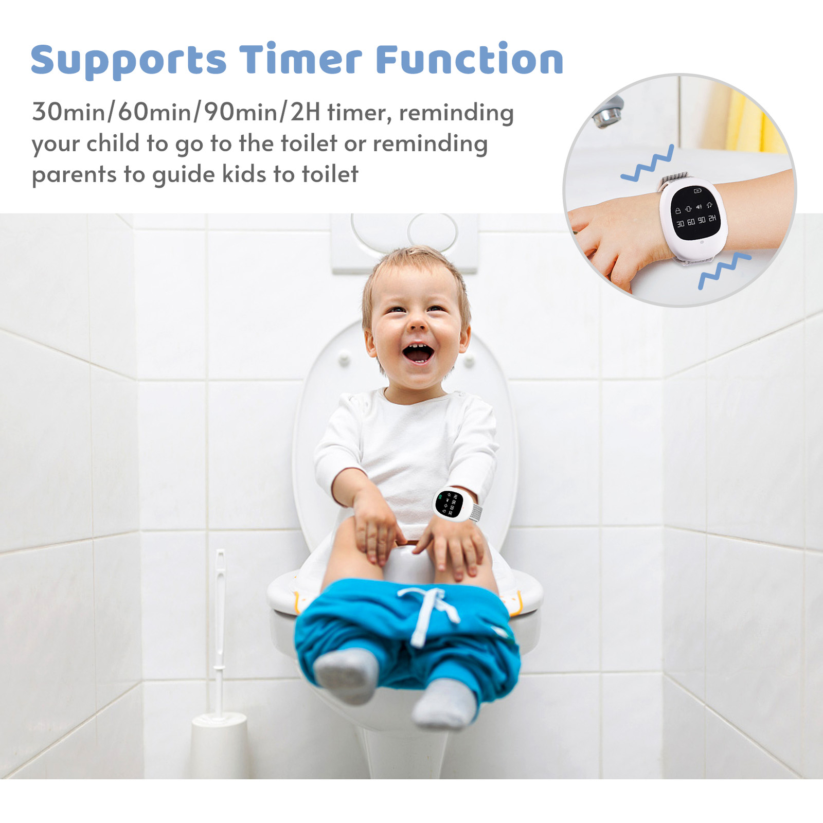 Bedwetting Potty Training Watch With Wristband AU F5E0 eBay