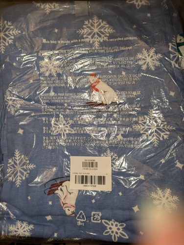 Antiguo Pantalón de Pijama Azul Marino Para Hombres XL Nuevo con Etiquetas Azul Franela Prendas para Dormir Oso Polar Trineo - Imagen 2 de 12