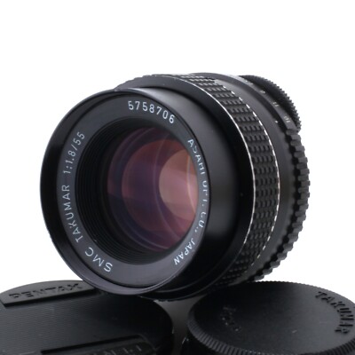 【Near MINT】Pentax 55mm f/1.8 SMC Takumar for M42 screw mount prime lens 5758706