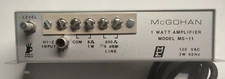 NEW McGohan MS-11 Music on Hold Amplifier, 1W