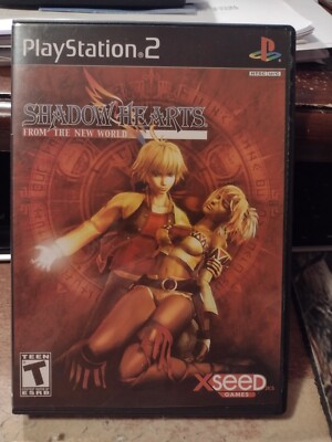 Shadow Hearts (PS2, 2001) Cover Art and Case Only (No Game)