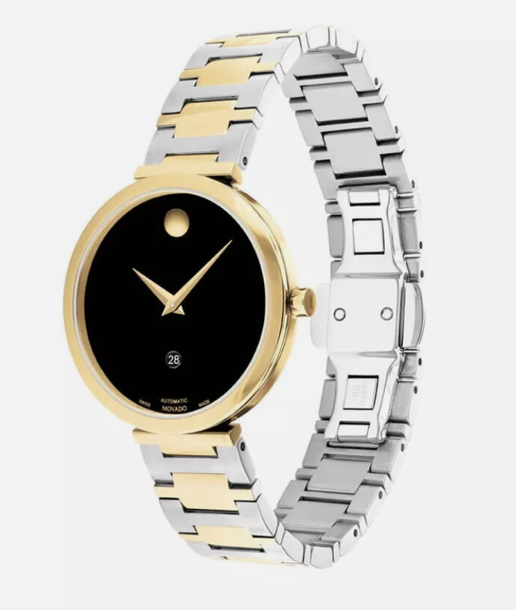 Movado Museum Classic Automatic Two-Tone Women's Watch 0607679