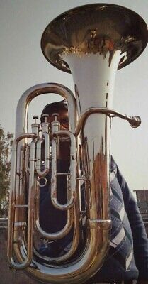 TUBA HORN JUMBO SIZE BIGGEST BRASS BAND MARCHING HORN TUBA HORN JUMBO SIZE BIGGEST BRASS BAND MARCHING HORN