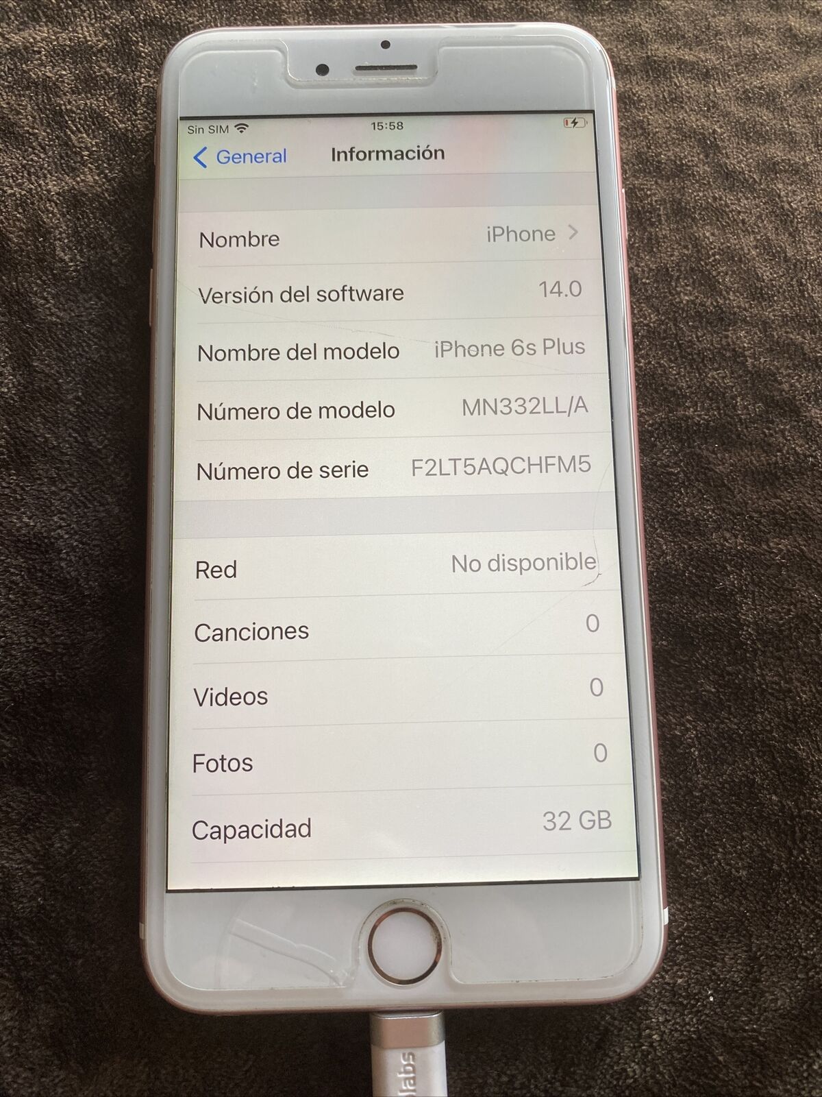Apple iPhone 6s Plus - 32GB - Rose Gold (T-Mobile) A1687 (CDMA + 
