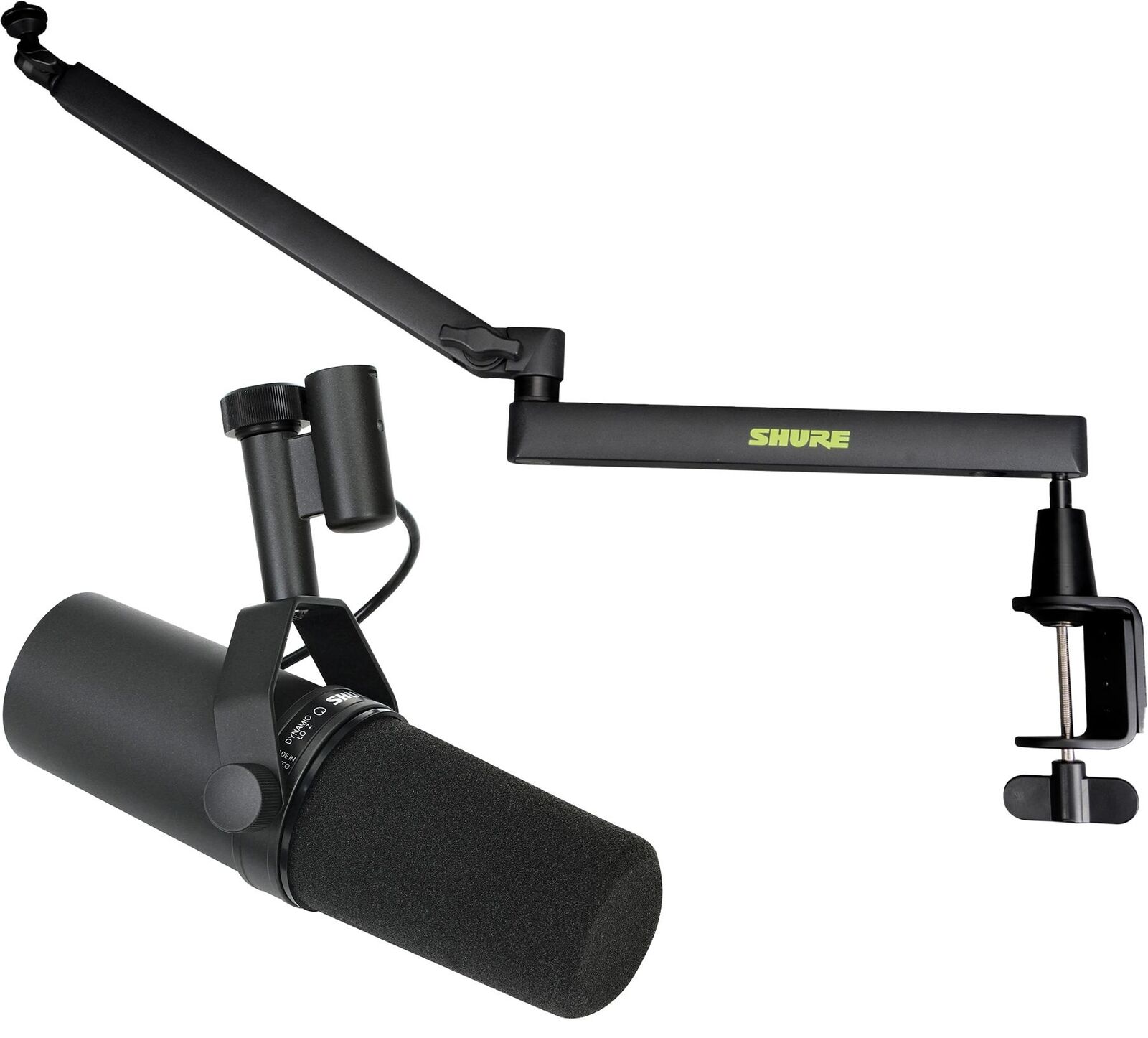 Sm7b Mic Shure SM7dB Mic With Gator Boom Stand - Podcast/Vocal