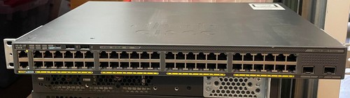 Cisco Catalyst WS-C2960X-48FPD-L GigE PoE 740W LAN Base Switch+STACK
