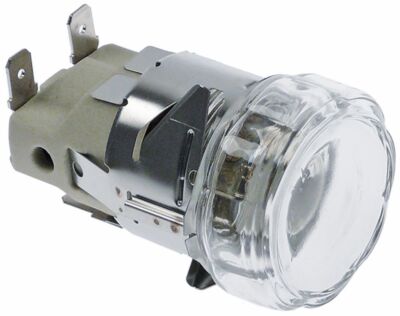 BACKOFENLAMPE EINBAU D 35,5MM 230V 15W FASSUNG E14 TEMP.BEST. 300°C