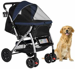 4 wheel pet stroller