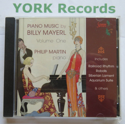 ERIC PARKIN - Piano Music By Billy Mayerl Volume One - Ex Con CD Album Somm