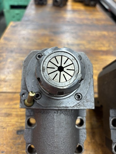 KSC MORI SEIKI 90 DEGREE RIGHT ANGLE LIVE TOOL HOLDER ER32 COLLET BMT - Picture 3 of 14