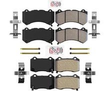 Front & Rear AmeriPRO Brake Pads For SRT8 6 Piston Brembo System 2012-2021