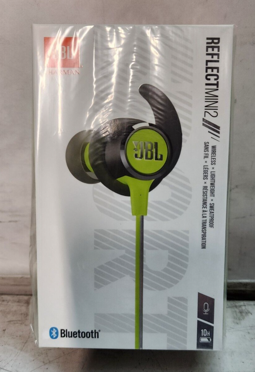 JBL Reflect Mini 2 Bluetooth Earphones Green